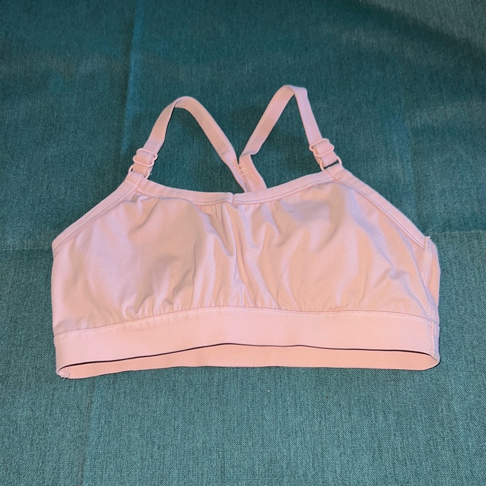 Pink Sports bra